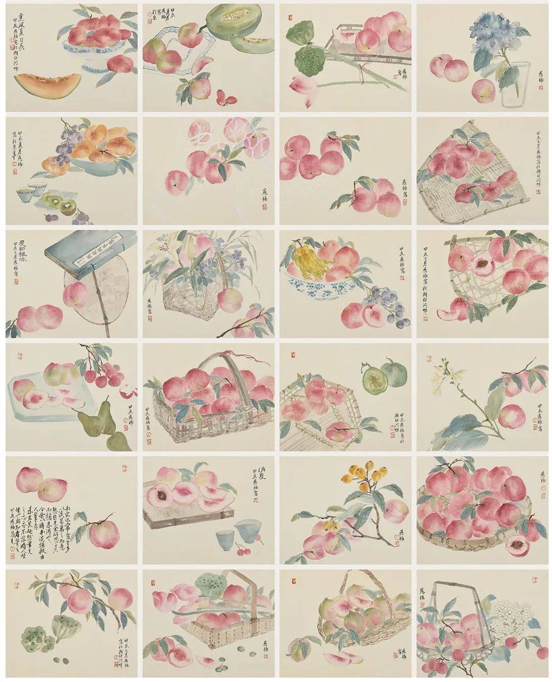 王燕楠：桃子新红丨私享艺术