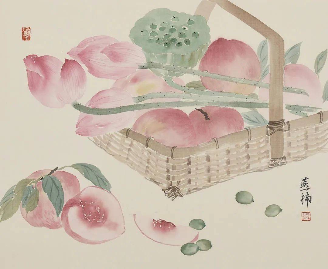 王燕楠：桃子新红丨私享艺术