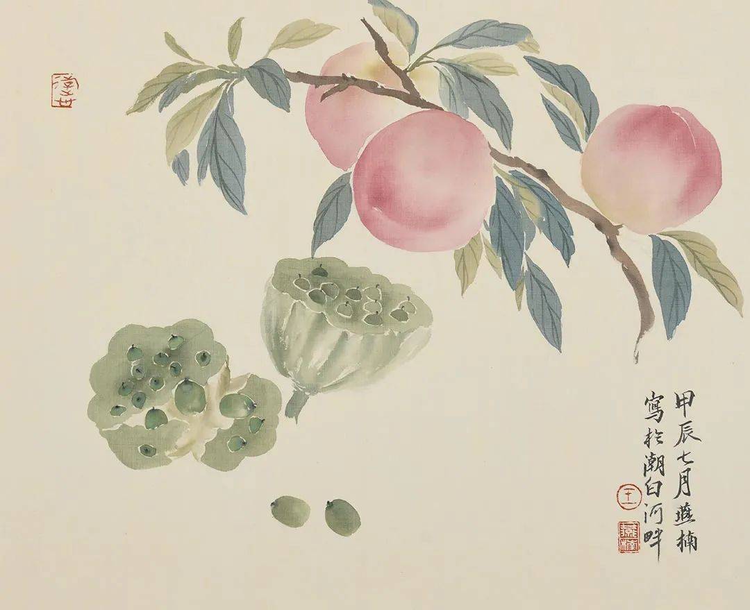 王燕楠：桃子新红丨私享艺术