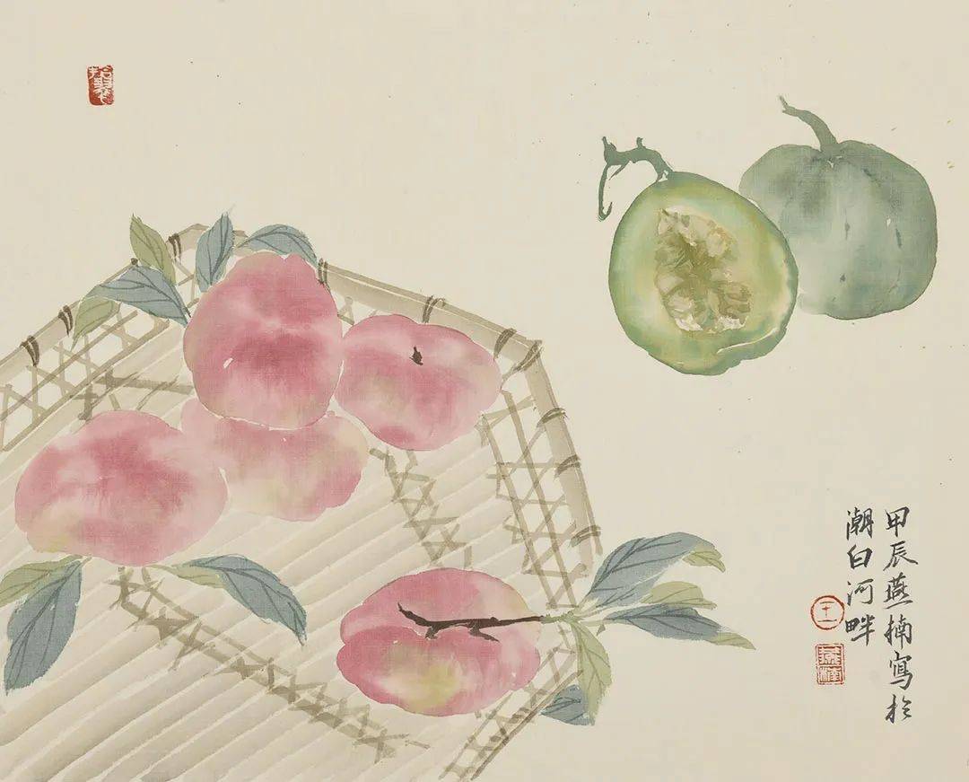 王燕楠：桃子新红丨私享艺术