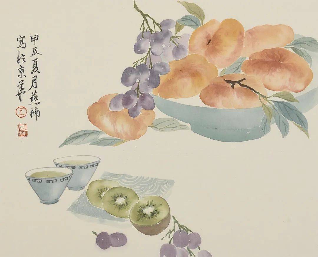 王燕楠：桃子新红丨私享艺术