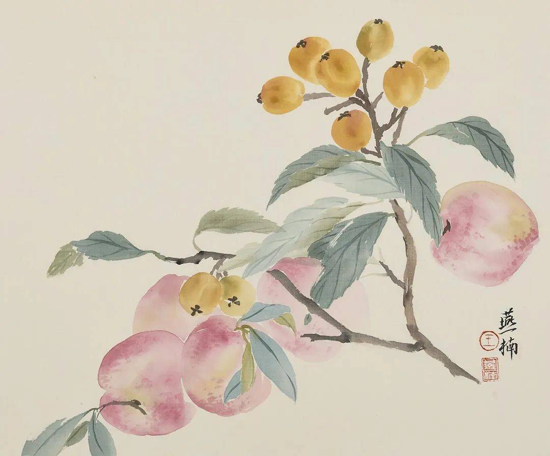 王燕楠：桃子新红丨私享艺术