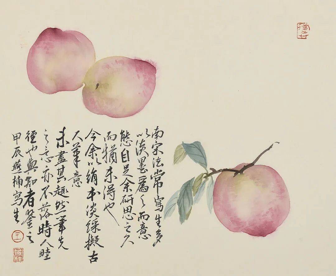 王燕楠：桃子新红丨私享艺术