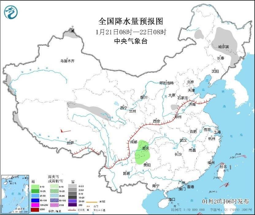 本周前期全国大部地区天气较好 23日起有冷空气影响我国