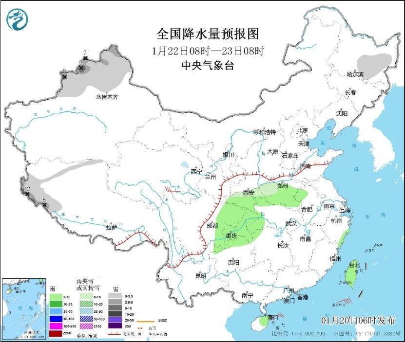 本周前期全国大部地区天气较好 23日起有冷空气影响我国