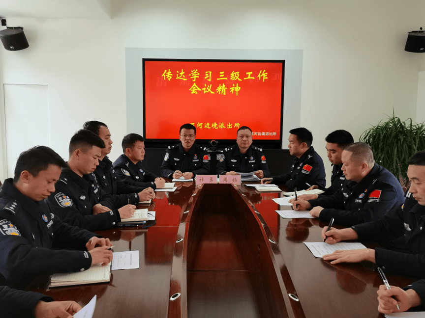【福贡大队】深学细悟 笃行不怠——福贡大队全面掀起学习贯彻“三级”工作会议精神热潮
